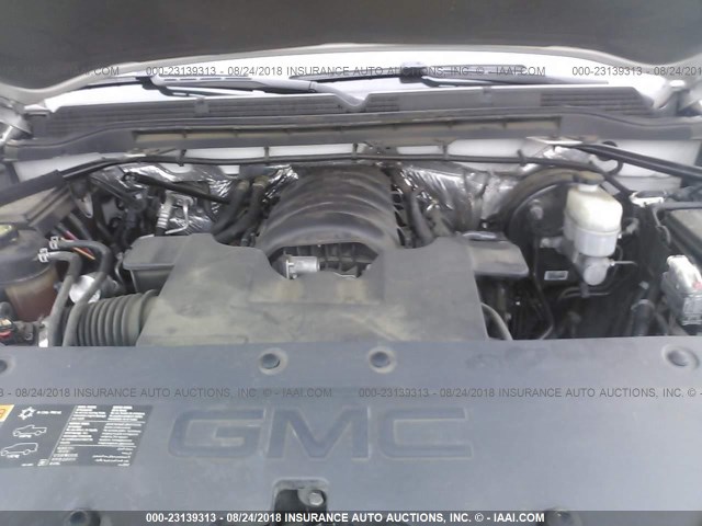 1GTR1UEC8EZ354477 - 2014 GMC SIERRA C1500 SLE WHITE photo 10