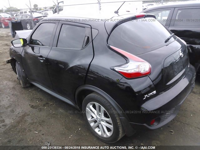 JN8AF5MR4GT604060 - 2016 NISSAN JUKE S/SV/SL/NISMO BLACK photo 3