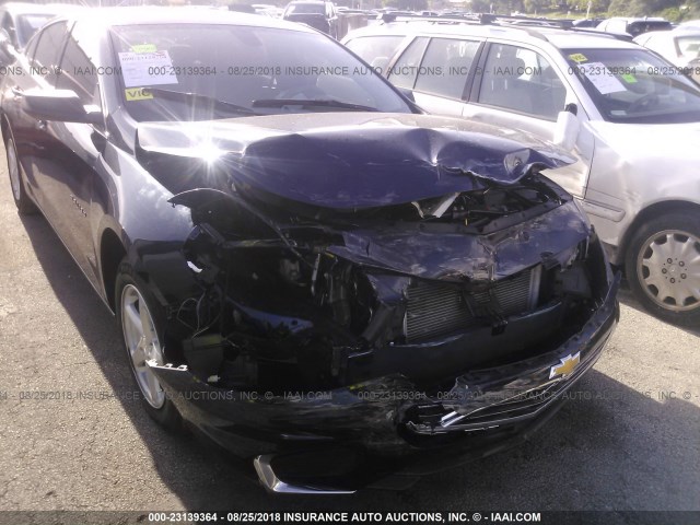 1G1ZB5ST9HF187567 - 2017 CHEVROLET MALIBU LS Tünd mavi foto 6