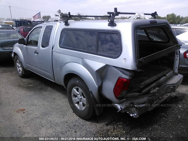1N6BD06T17C455119 - 2007 NISSAN FRONTIER KING CAB XE SILVER photo 3