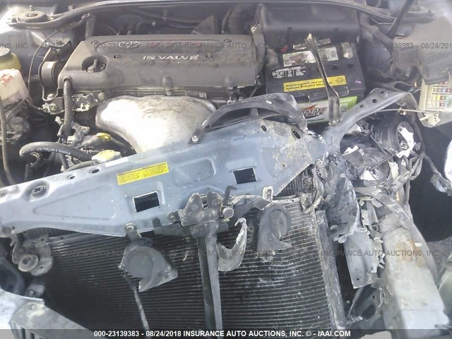 4T1CE38P96U592741 - 2006 TOYOTA CAMRY SOLARA SE/SLE ღია ლურჯი ფოტო 10