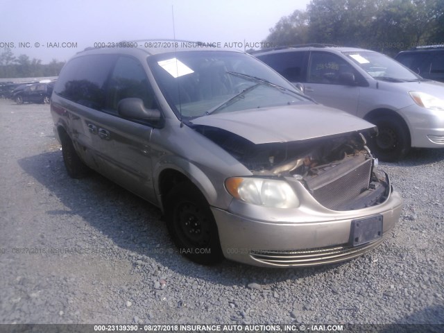 2C4GP44362R669632 - 2002 CHRYSLER TOWN & COUNTRY LX GOLD photo 1