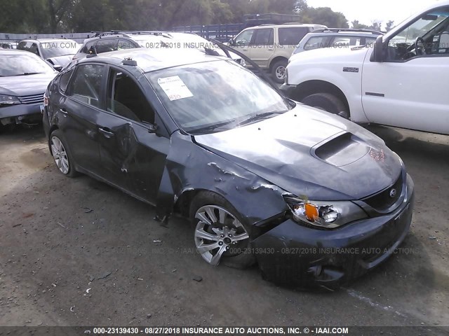 JF1GH74648G803790 - 2008 SUBARU IMPREZA WRX GRAY photo 1