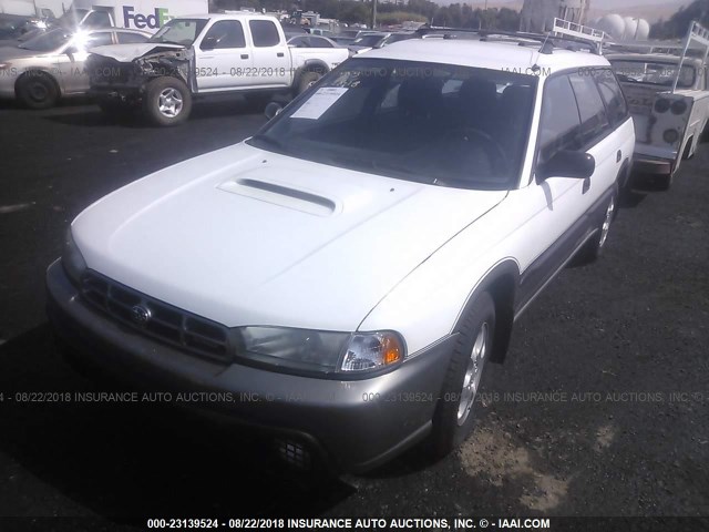 4S3BG6851W7651497 - 1998 SUBARU LEGACY 30TH ANN OUTBACK/LTD/SPT WHITE photo 2