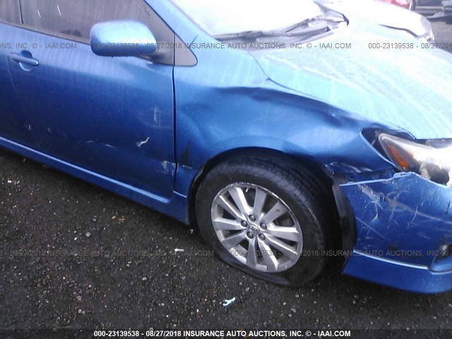 2T1BU4EEXAC353104 - 2010 TOYOTA COROLLA S/LE/XLE 蓝色 照片 6