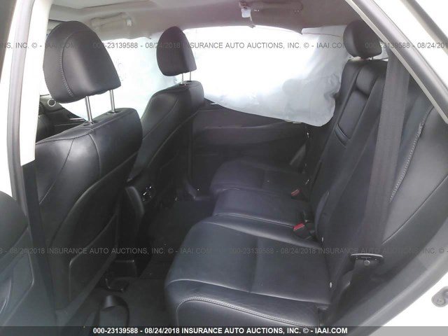 2T2ZK1BA5EC140955 - 2014 LEXUS RX 350 WHITE photo 8