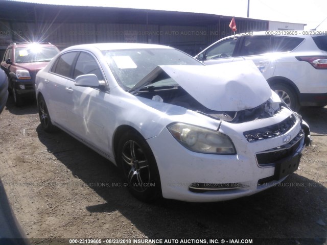 1G1ZC5EB9AF141078 - 2010 CHEVROLET MALIBU 1LT WHITE photo 1