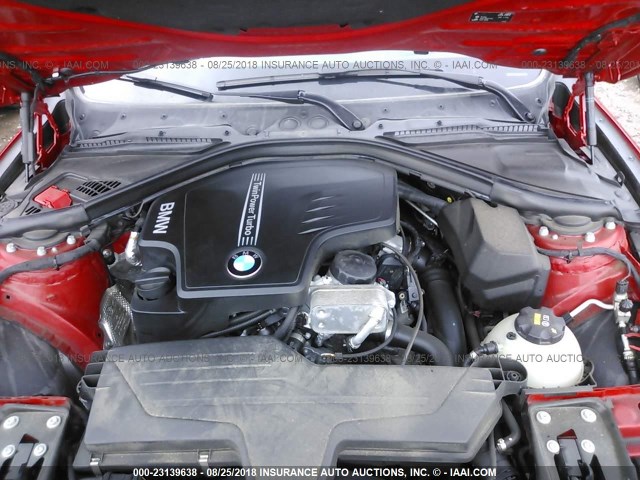 WBA8E3G52GNT80766 - 2016 BMW 328 XI SULEV RED photo 10