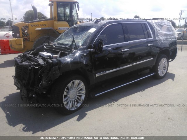 1GYS4KKJ7GR305185 - 2016 CADILLAC ESCALADE ESV PLATINUM Qara foto 2
