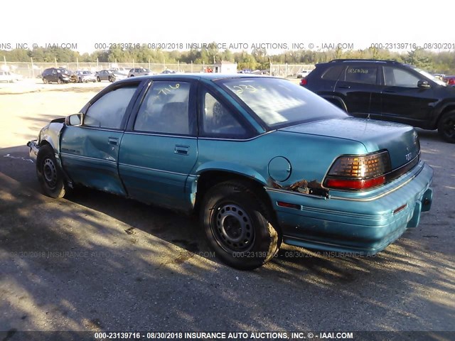 1G2WJ52M4RF314916 - 1994 PONTIAC GRAND PRIX SE 青绿色 照片 3