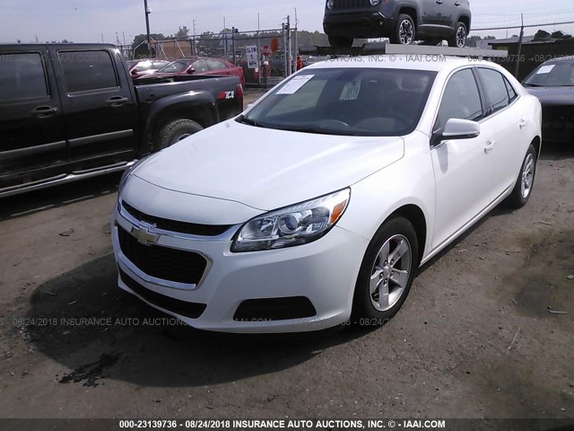 1G11C5SL4EF285220 - 2014 CHEVROLET MALIBU 1LT 白色 照片 2