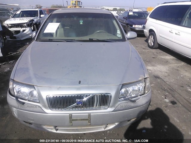 YV1TS94D2Y1105955 - 2000 VOLVO S80 SILVER photo 6