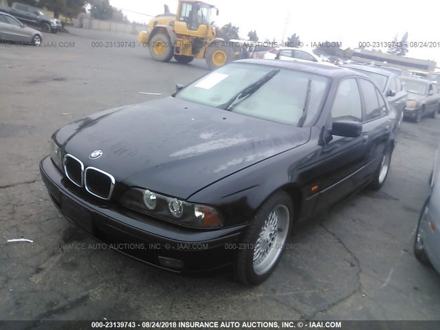 WBADM6347XGU01289 - 1999 BMW 528 I AUTOMATIC BLACK photo 2