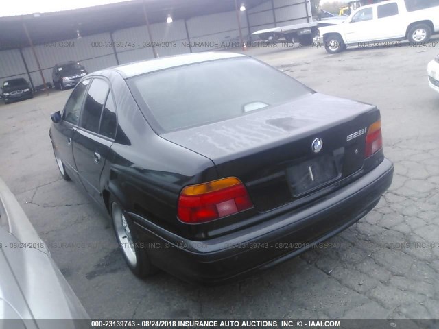 WBADM6347XGU01289 - 1999 BMW 528 I AUTOMATIC Schwarz Foto 3