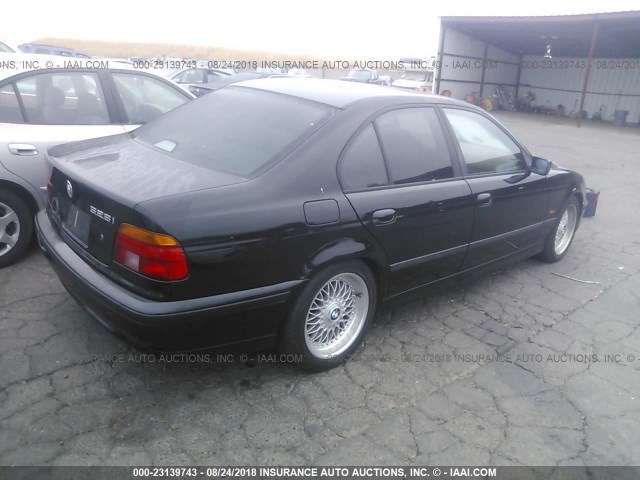WBADM6347XGU01289 - 1999 BMW 528 I AUTOMATIC BLACK photo 4