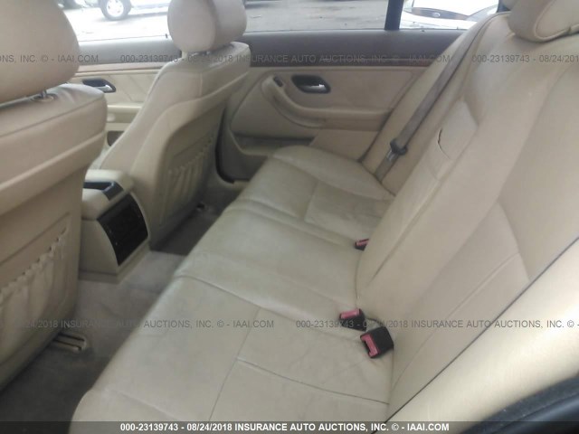 WBADM6347XGU01289 - 1999 BMW 528 I AUTOMATIC Schwarz Foto 8