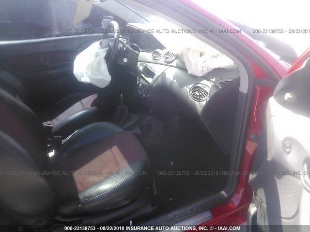 3FAHP39542R200743 - 2002 FORD FOCUS SVT RED photo 5