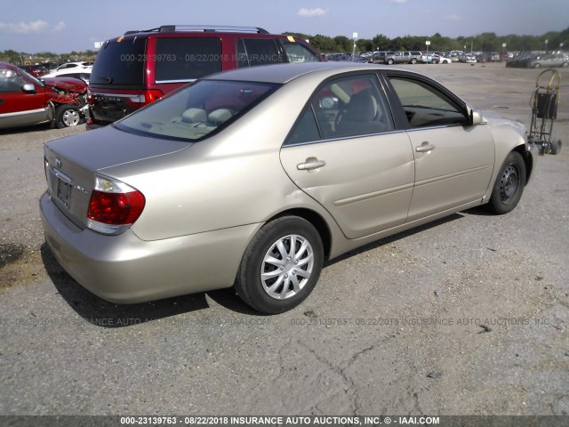 4T1BE32K45U576020 - 2005 TOYOTA CAMRY LE/XLE/SE Алтын фото 4