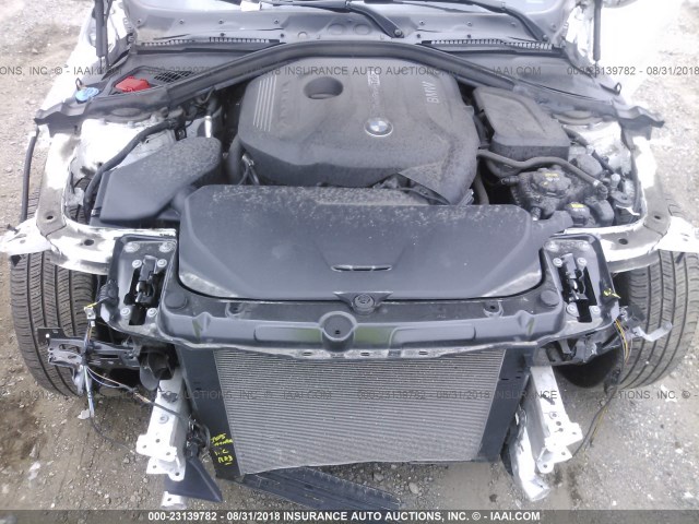 WBA4F9C32HG812376 - 2017 BMW 430XI GRAN COUPE WHITE photo 10