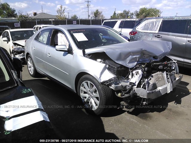 1G11D5SLXFU152004 - 2015 CHEVROLET MALIBU 2LT SILVER photo 1