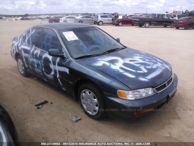 1HGCD5634TA073713 - 1996 HONDA ACCORD LX/EX GREEN photo 1