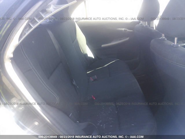 5YFBU4EE3DP078793 - 2013 TOYOTA COROLLA S/LE BLACK photo 8