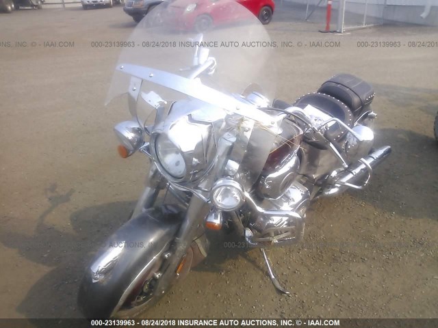 56KTHAAA8J3363921 - 2018 INDIAN MOTORCYCLE CO. SPRINGFIELD  GRAY photo 2