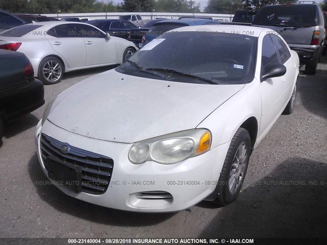 1C3EL46X85N527727 - 2005 CHRYSLER SEBRING WHITE photo 2