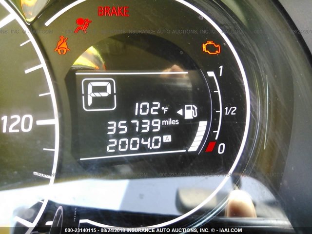 3N1CE2CP6FL441519 - 2015 NISSAN VERSA NOTE S/S PLUS/SV/SL/SR RED photo 7