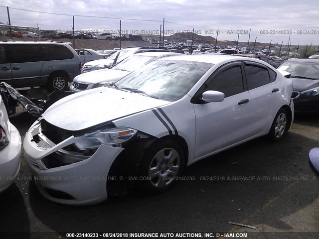 1C3CDFAA4DD334157 - 2013 DODGE DART SE/AERO WHITE photo 2