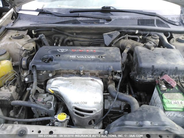 JTDBE32K620032139 - 2002 TOYOTA CAMRY LE/XLE/SE Алтын фото 10