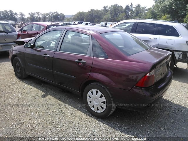 1FAFP34N17W229524 - 2007 FORD FOCUS ZX4/S/SE/SES 红色 照片 3