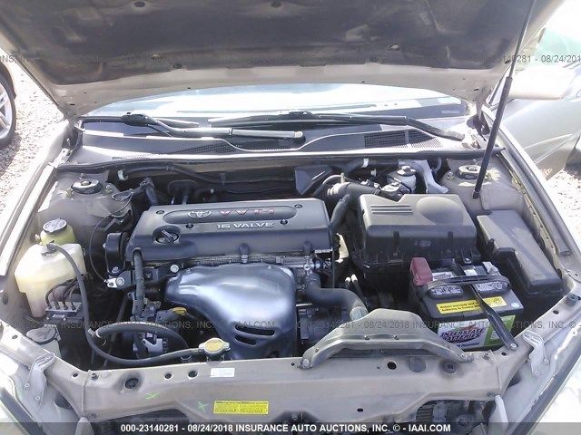 4T1BE30K35U076529 - 2005 TOYOTA CAMRY LE/XLE/SE 棕色 照片 10