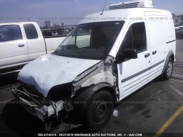 NM0LS7BN9BT068997 - 2011 FORD TRANSIT CONNECT XLT WHITE photo 2