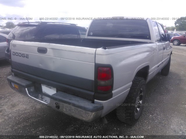 3B7HC13Y7YG101786 - 2000 DODGE RAM 1500 SILVER photo 4