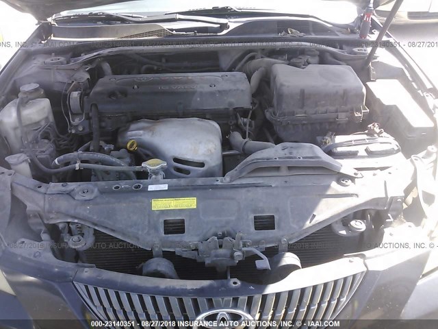 4T1CE38P54U950933 - 2004 TOYOTA CAMRY SOLARA SE/SLE BLACK photo 10