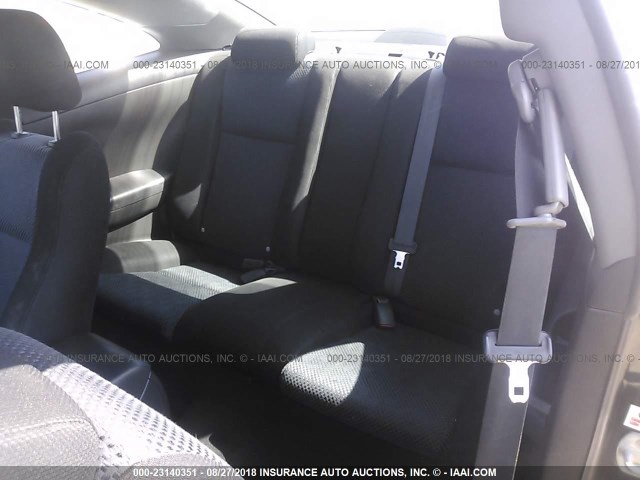 4T1CE38P54U950933 - 2004 TOYOTA CAMRY SOLARA SE/SLE BLACK photo 8