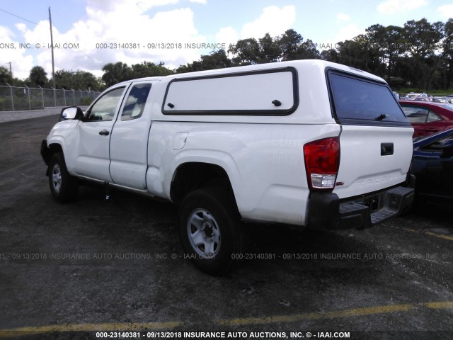 5TFRX5GN7HX084466 - 2017 TOYOTA TACOMA ACCESS CAB/SR/SR5 白色 照片 3