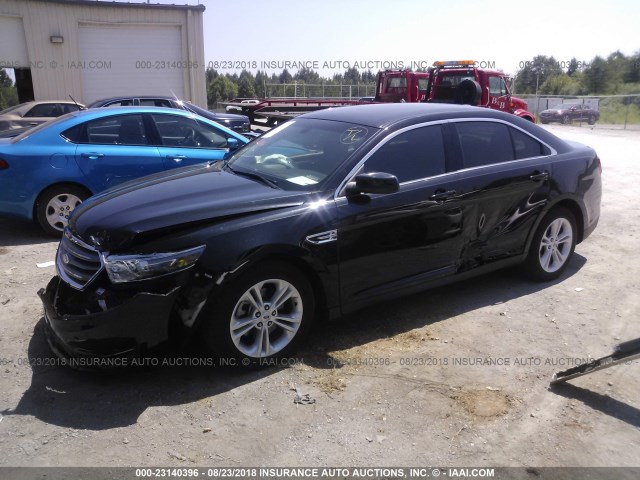 1FAHP2E8XEG135189 - 2014 FORD TAURUS SEL GRAY photo 2