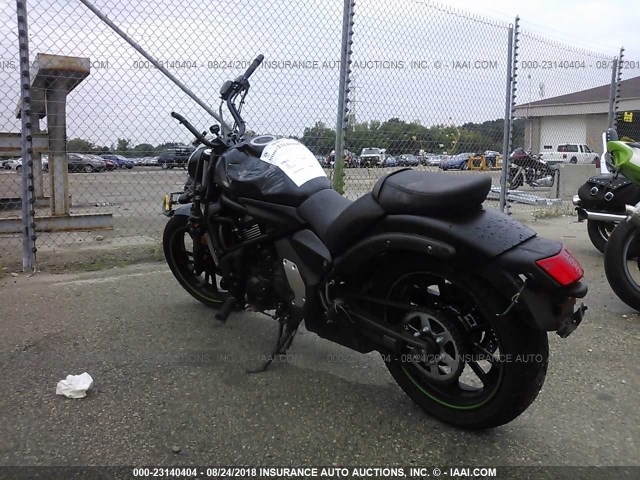 JKAENEA12FDA01600 - 2015 KAWASAKI EN650 A BLACK photo 3