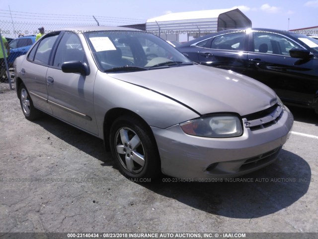 1G1JF52F447110623 - 2004 CHEVROLET CAVALIER LS GOLD photo 1