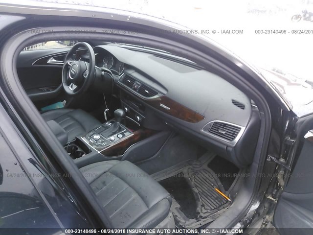 WAUHGAFC8EN016377 - 2014 AUDI A6 PRESTIGE შავი ფოტო 5