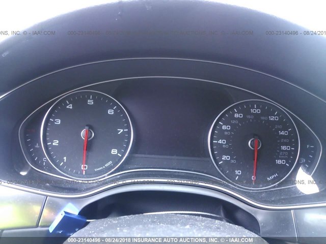 WAUHGAFC8EN016377 - 2014 AUDI A6 PRESTIGE შავი ფოტო 7