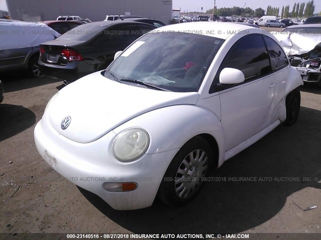 3VWBB61CXWM041916 - 1998 VOLKSWAGEN NEW BEETLE 白色 照片 2