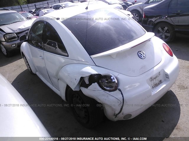 3VWBB61CXWM041916 - 1998 VOLKSWAGEN NEW BEETLE 白色 照片 3