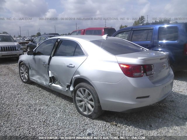 1G11E5SL4EU126462 - 2014 CHEVROLET MALIBU 2LT SILVER photo 3