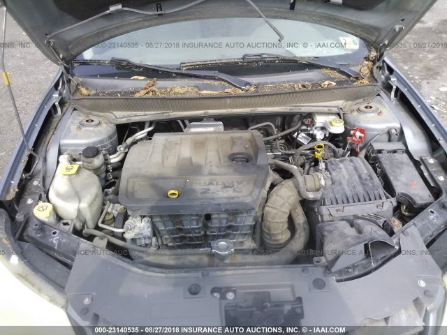 1C3LC46K97N507548 - 2007 CHRYSLER SEBRING GRAY photo 10