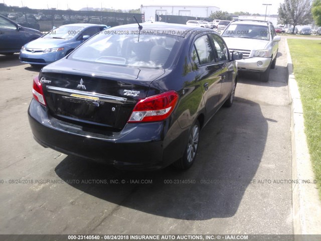 ML32F3FJ7JHF13800 - 2018 MITSUBISHI MIRAGE G4 ES Qara foto 4
