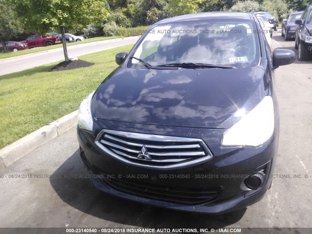 ML32F3FJ7JHF13800 - 2018 MITSUBISHI MIRAGE G4 ES Qara foto 6