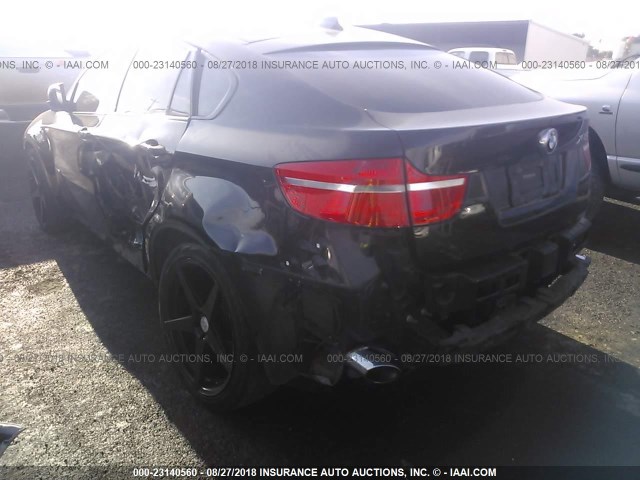 5UXFG43589L223370 - 2009 BMW X6 XDRIVE35I BLACK photo 3